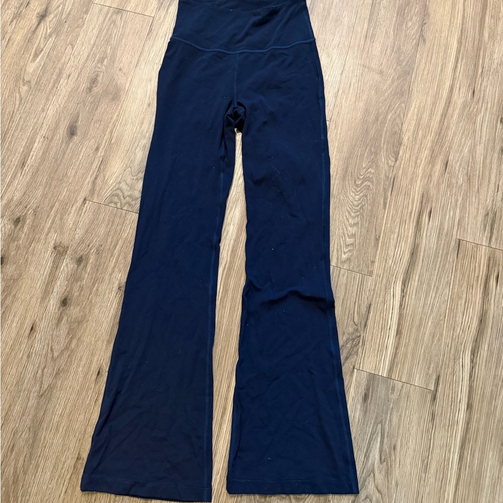 Lululemon Navy Blue Flare Leggings